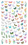 Butterfly Nail Art Stickers