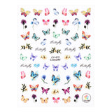 Butterfly Nail Art Stickers